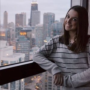 Striped Boat Neck Sweater